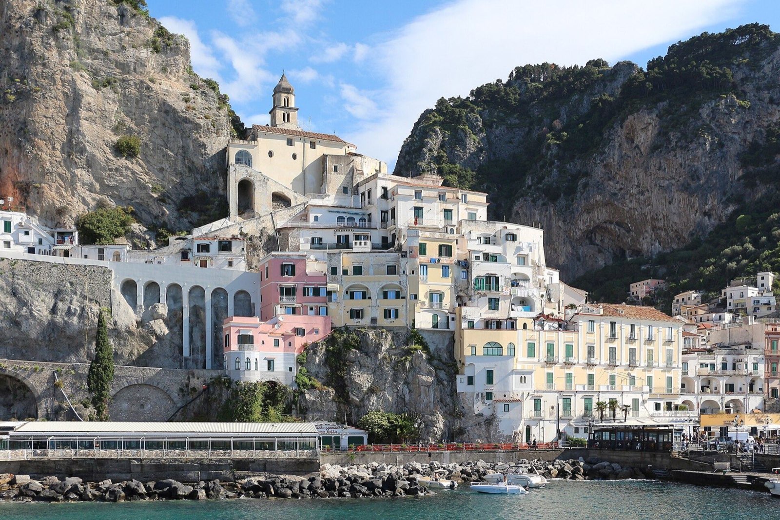 Amalfi from the sea